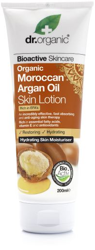 Dr Organic Skin Lotion Moroccan Argan Oil 200ml
