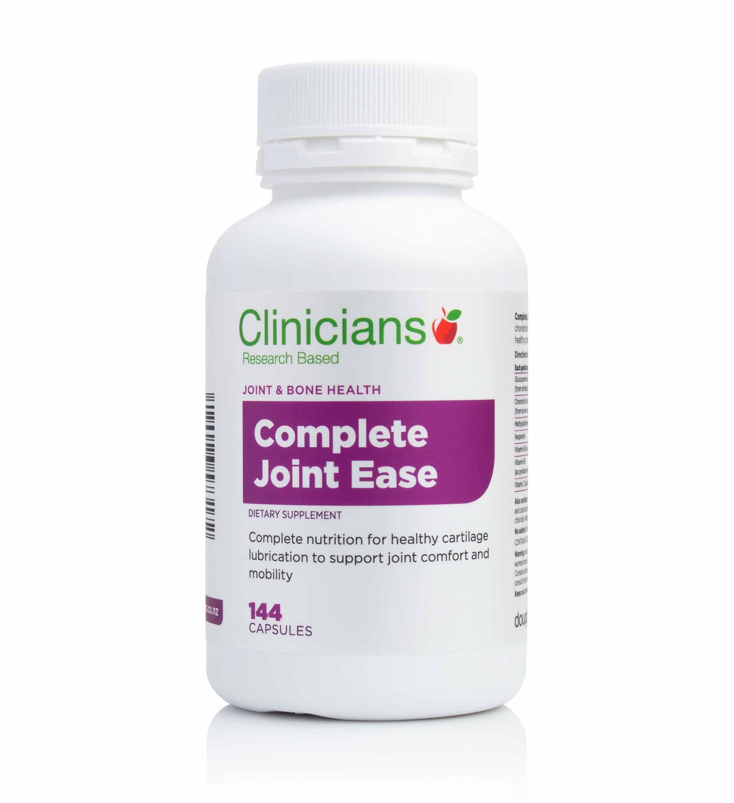 Clinicians Complete Joint Ease 144 Capsules