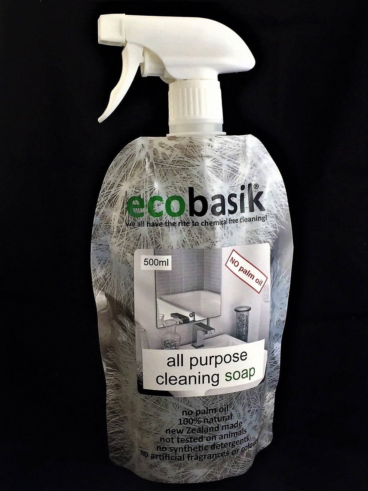 EcoBasik All Purpose Cleaning Soap Spray 500ml