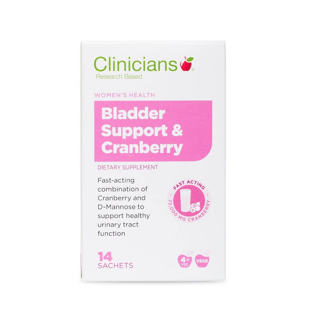 Clinicians Bladder Support & Cranberry 14 Sachets