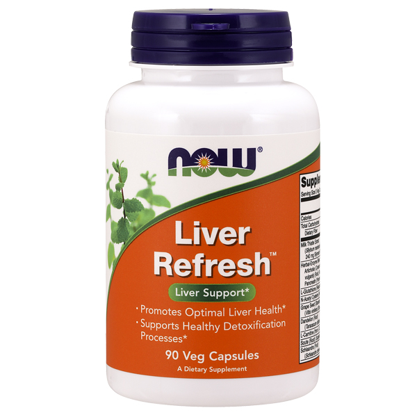 Now Liver Refresh 90 Vegetable Capsules