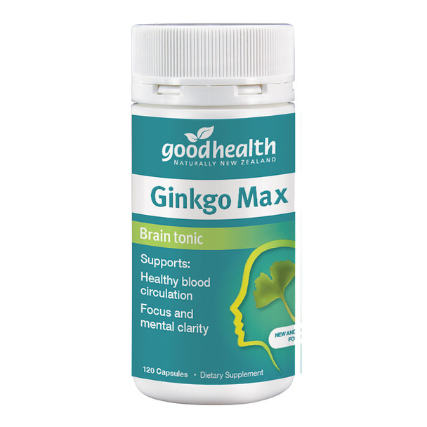 Good Health Ginkgo Max 120 Capsules