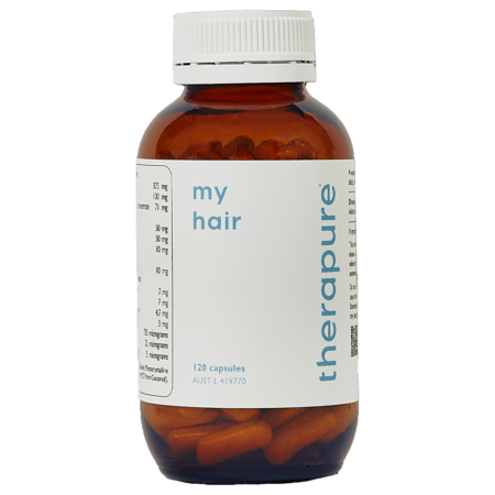 Therapure My Hair 120 Vegetable Capsules 