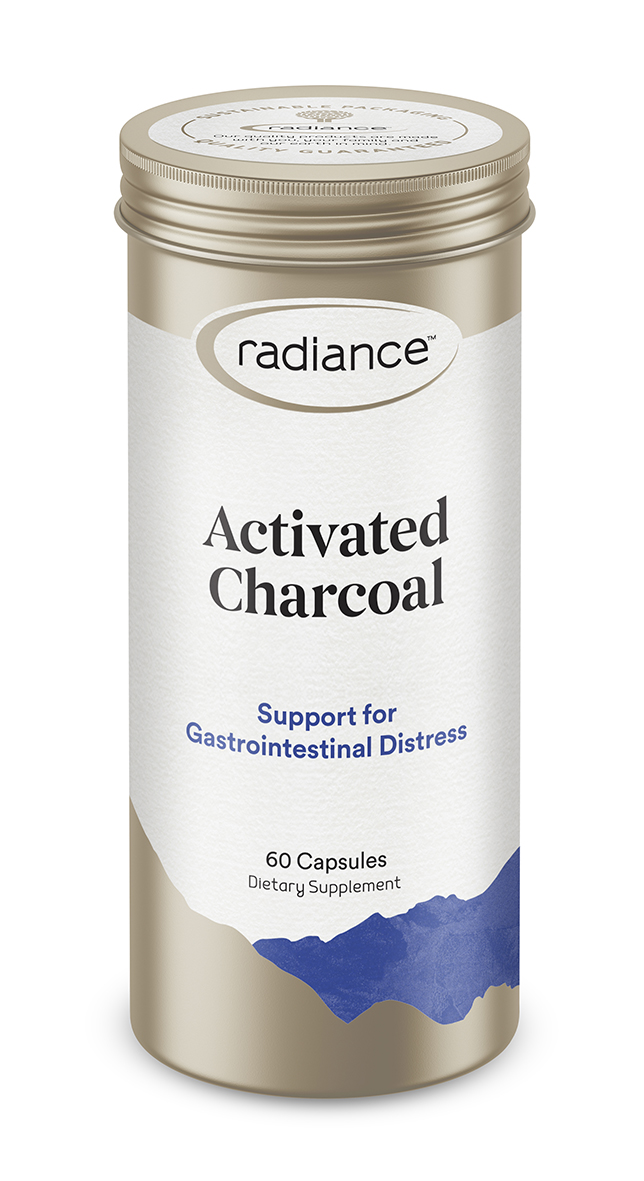 Radiance Activated Charcoal 60 Vegetable Capsules