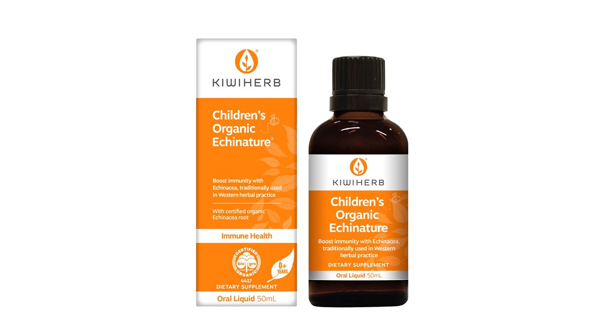 Kiwiherb Childrens Organic Echinature 50ml