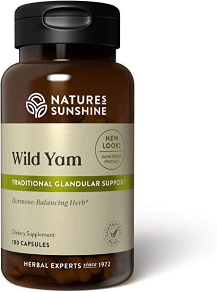 Natures Sunshine Wild Yam 100 Capsules