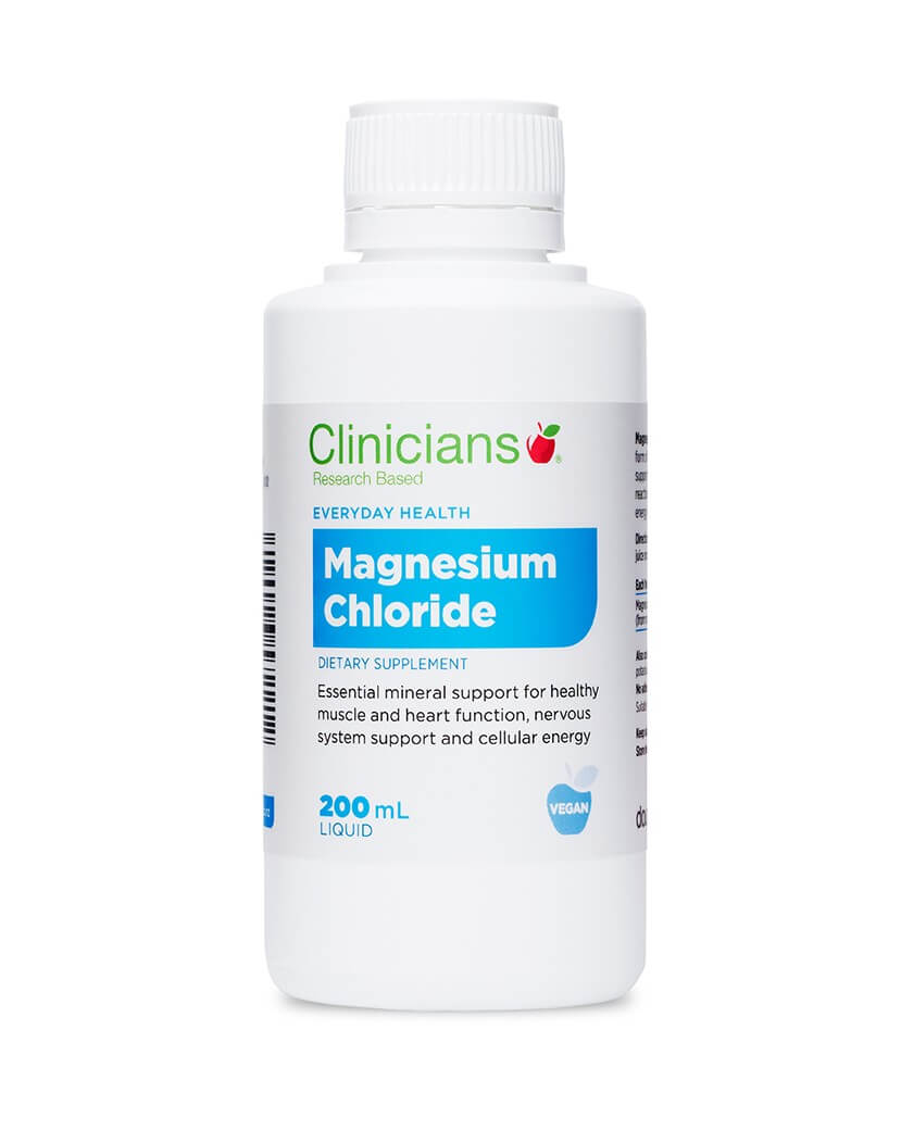 Clinicians Magnesium Chloride 200ml Liquid