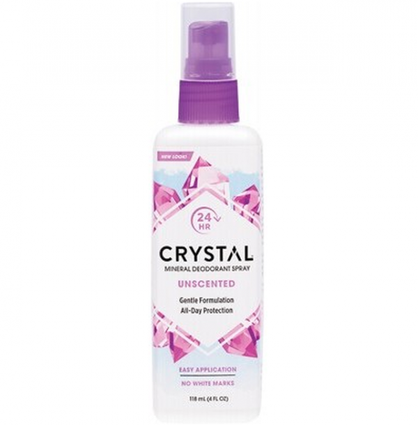 Crystal Deodorant Spray Unscented 118ml