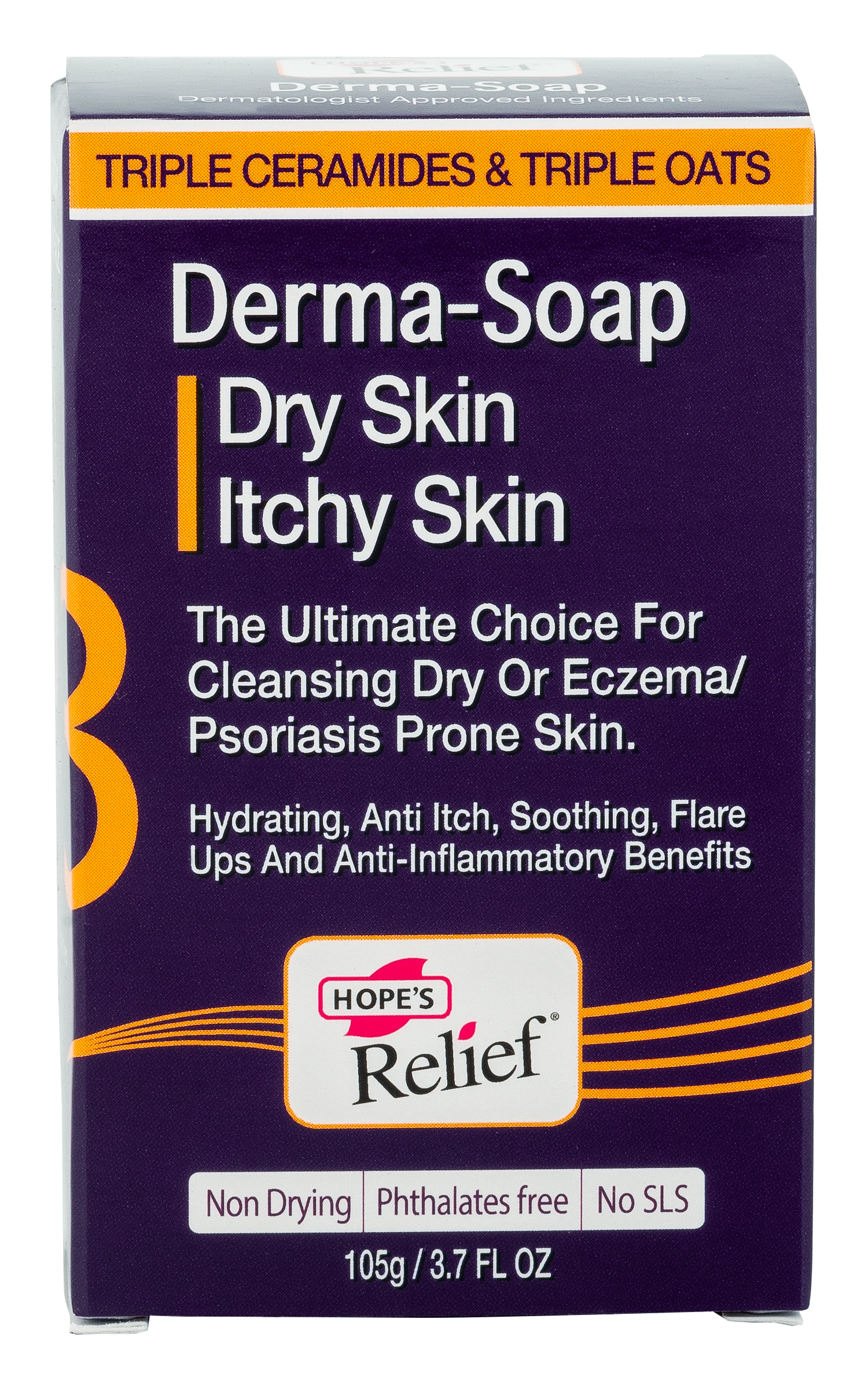 Hopes Relief Derma Soap Free 105g