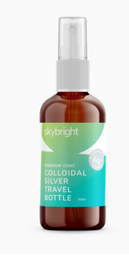 Skybright Colloidal Silver Travel Bottle 100ml