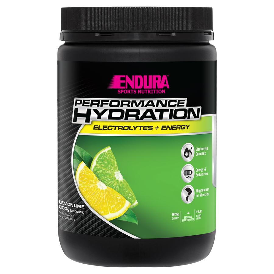 Endura Performance Hydration Electrolytes Fuel Lemon Lime 800g