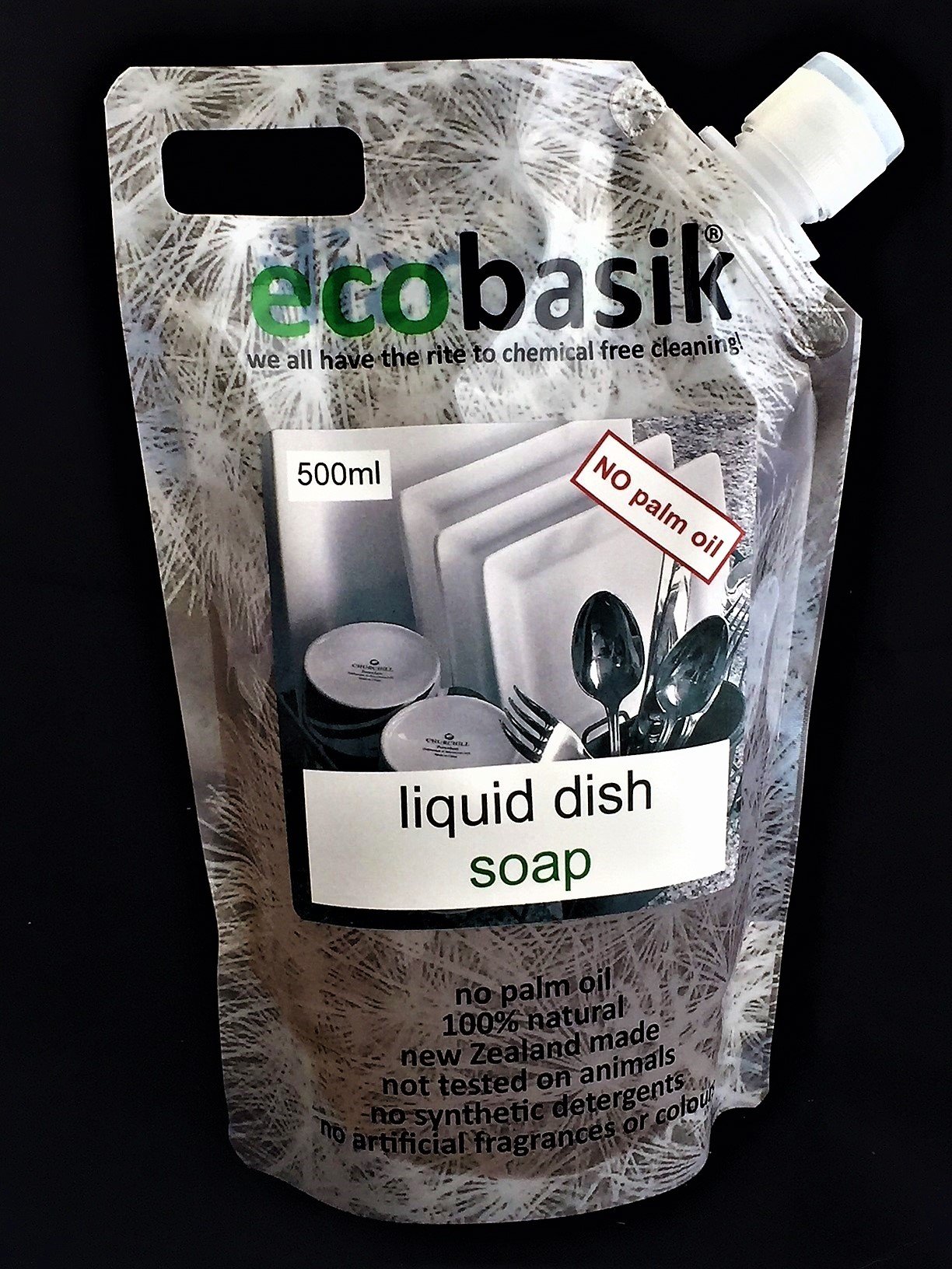 EcoBasik Liquid Dish Soap 500ml