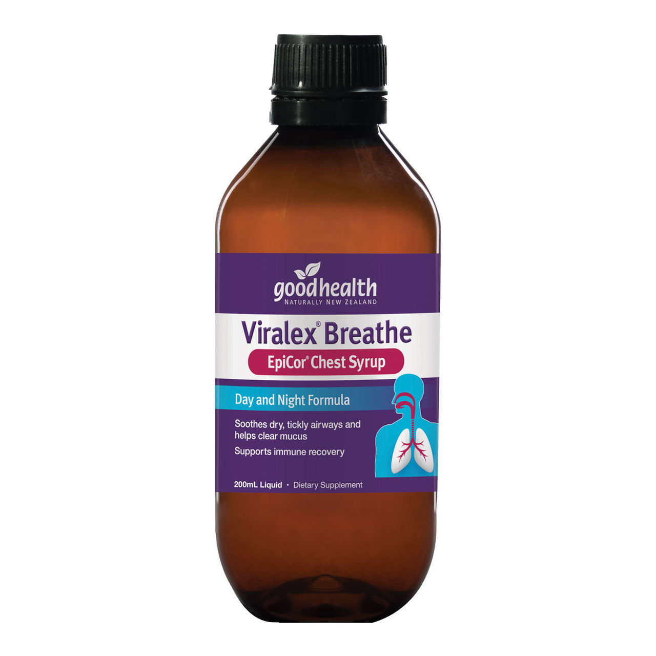 Good Health Viralex Epicor Breathe Chest Syrup 200ml