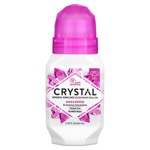 Crystal Deodorant Roll On Unscented 66ml