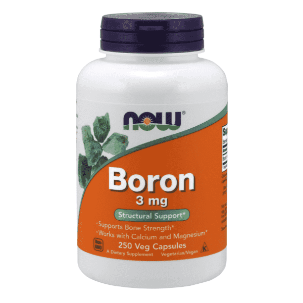 Now Boron 250 Vegetable Capsules