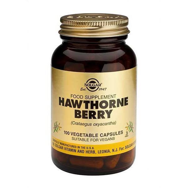 Solgar Hawthorne Berry 100 Vegetable Capsules