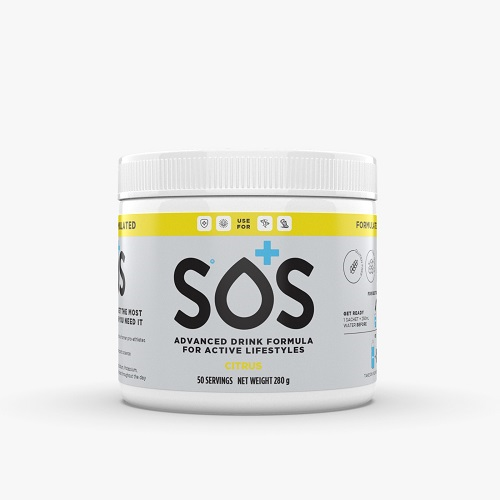 SOS Hydration Citrus 280g Powder