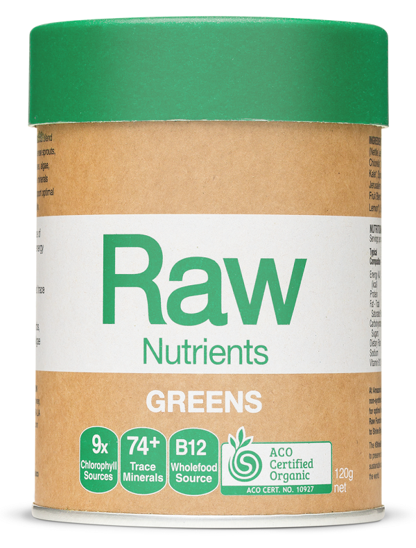 Raw Nutrients Greens 120g