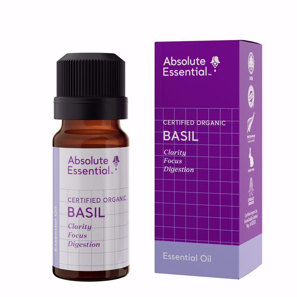 Absolute Essential Basil Certified Organic 10ml