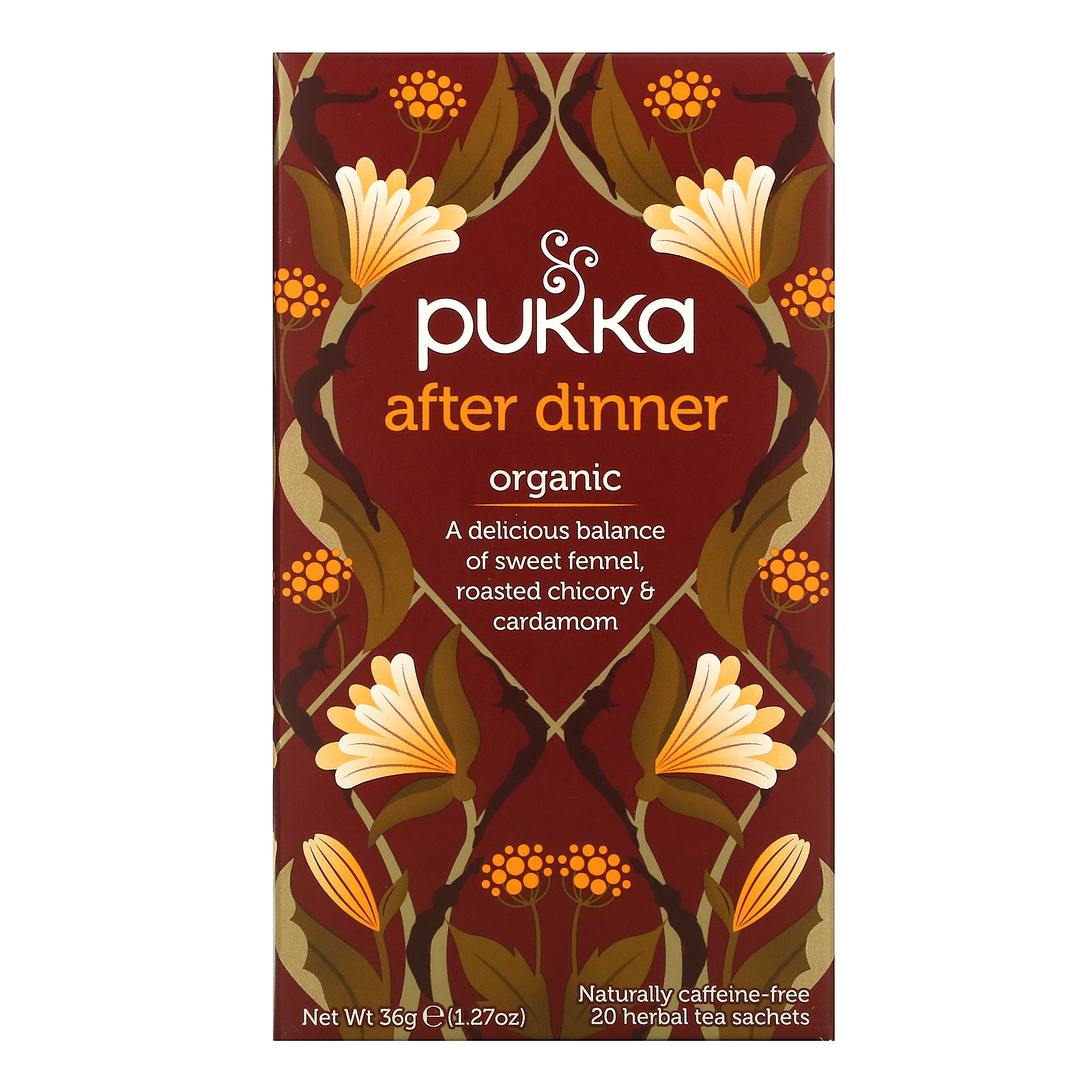 Pukka After Dinner Organic 20 Herbal Tea Sachets