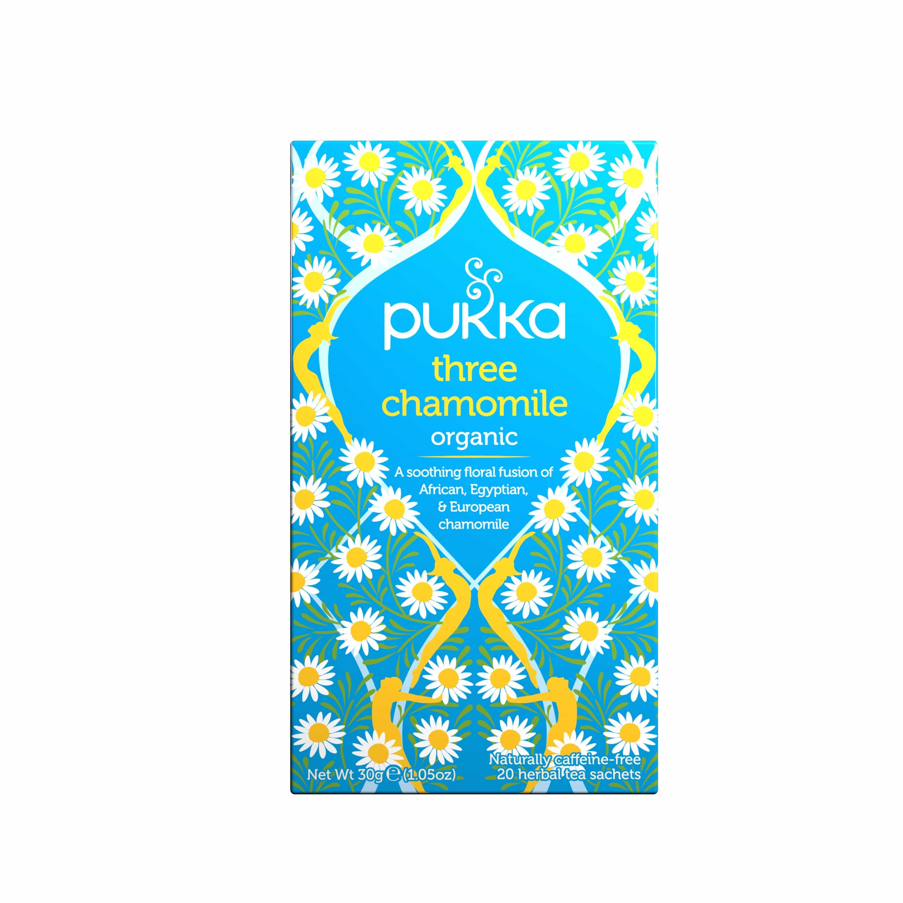 Pukka Three Chamomile Organic 20 Herbal Tea Sachets