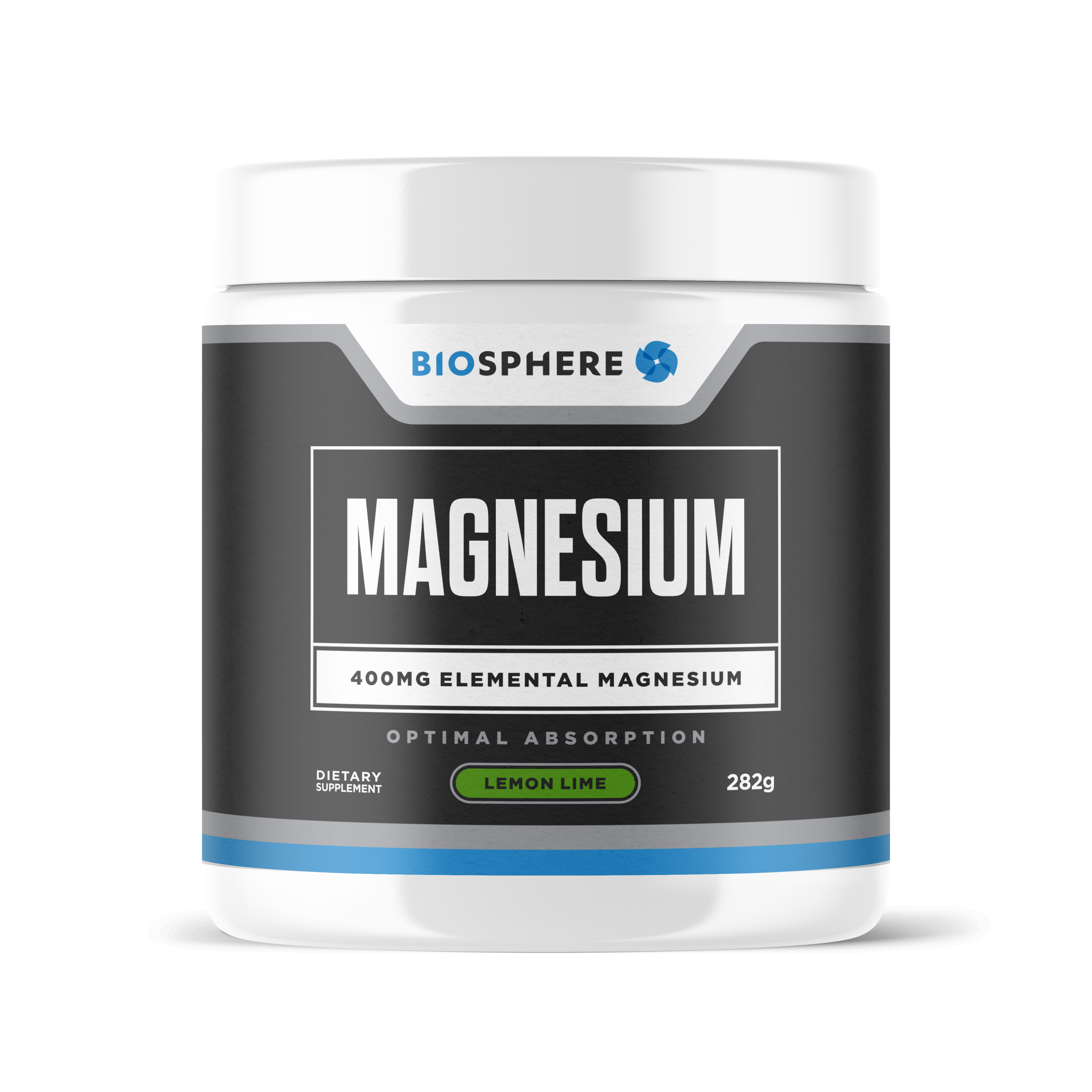 Biosphere Magnesium Powder Lemon/Lime 282mg