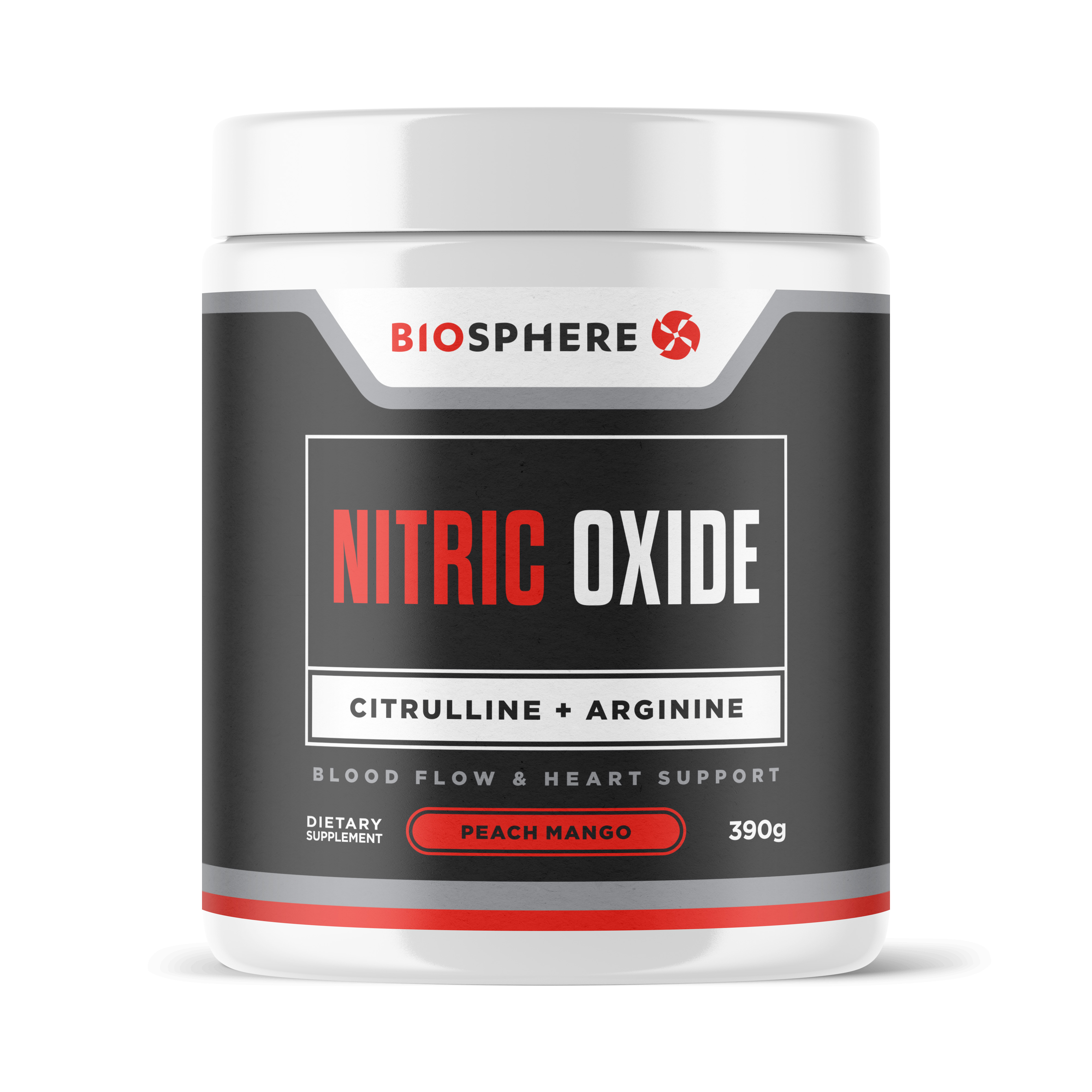 Biosphere Nitric Oxide Powder Peach/Mango 360g