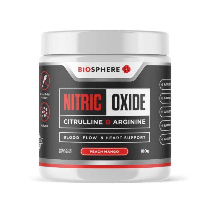 Biosphere Nitric Oxide Powder Peach/Mango 180g