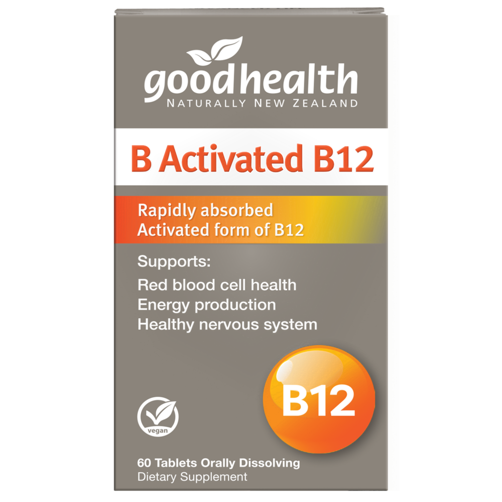Good Health B Activated B12 60 Dissolving Tablets