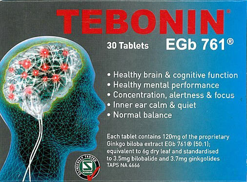 Tebonin EGb 761 30 Tablets