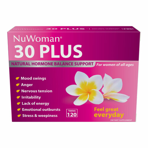 NuWoman 30 Plus Natural Hormone Balance Support 120 Tablets