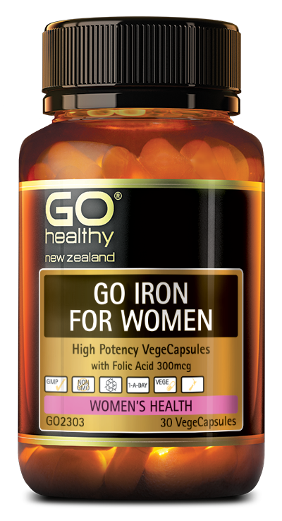 Go Healthy Iron For Women 30 Vege Capsules