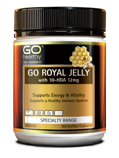 Go Healthy Royal Jelly 1000mg 180 Softgel Capsules