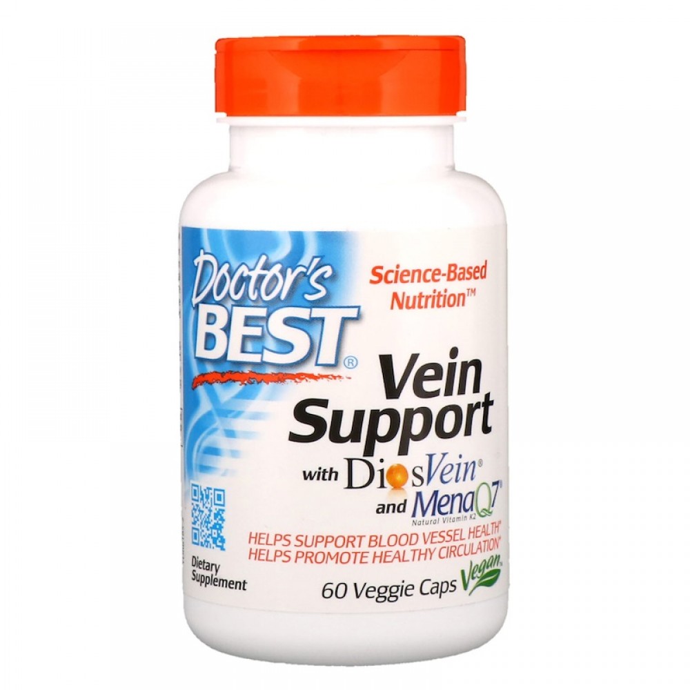 Doctors Best Vein Support 60 Veggie Capsules
