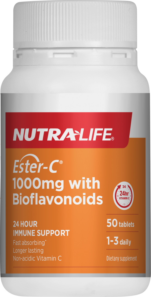 Nutra-Life Ester C + Bioflavonoids 1000mg 50 Tablets