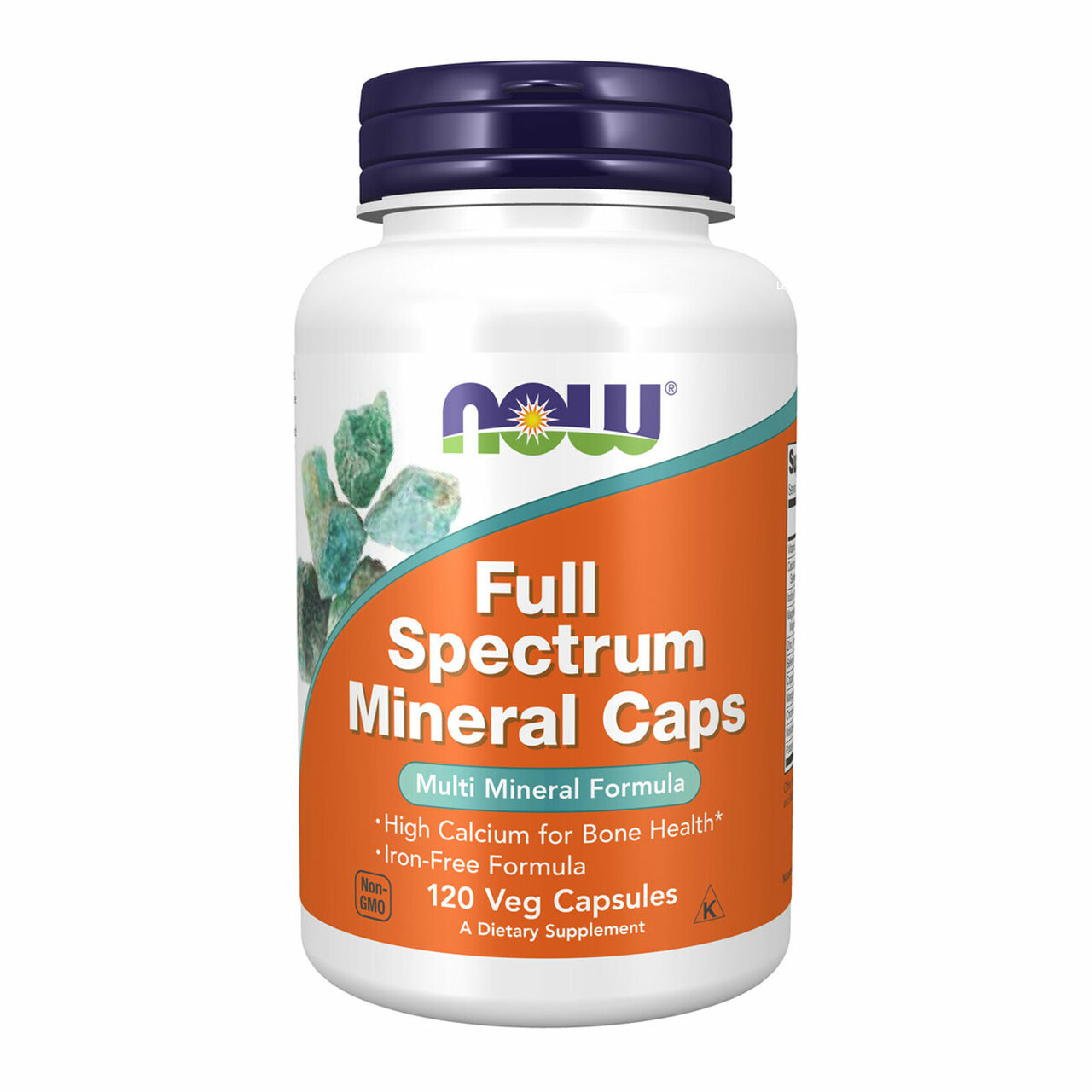 NOW Full Spectrum Mineral Caps 120 Vegetable Capsules