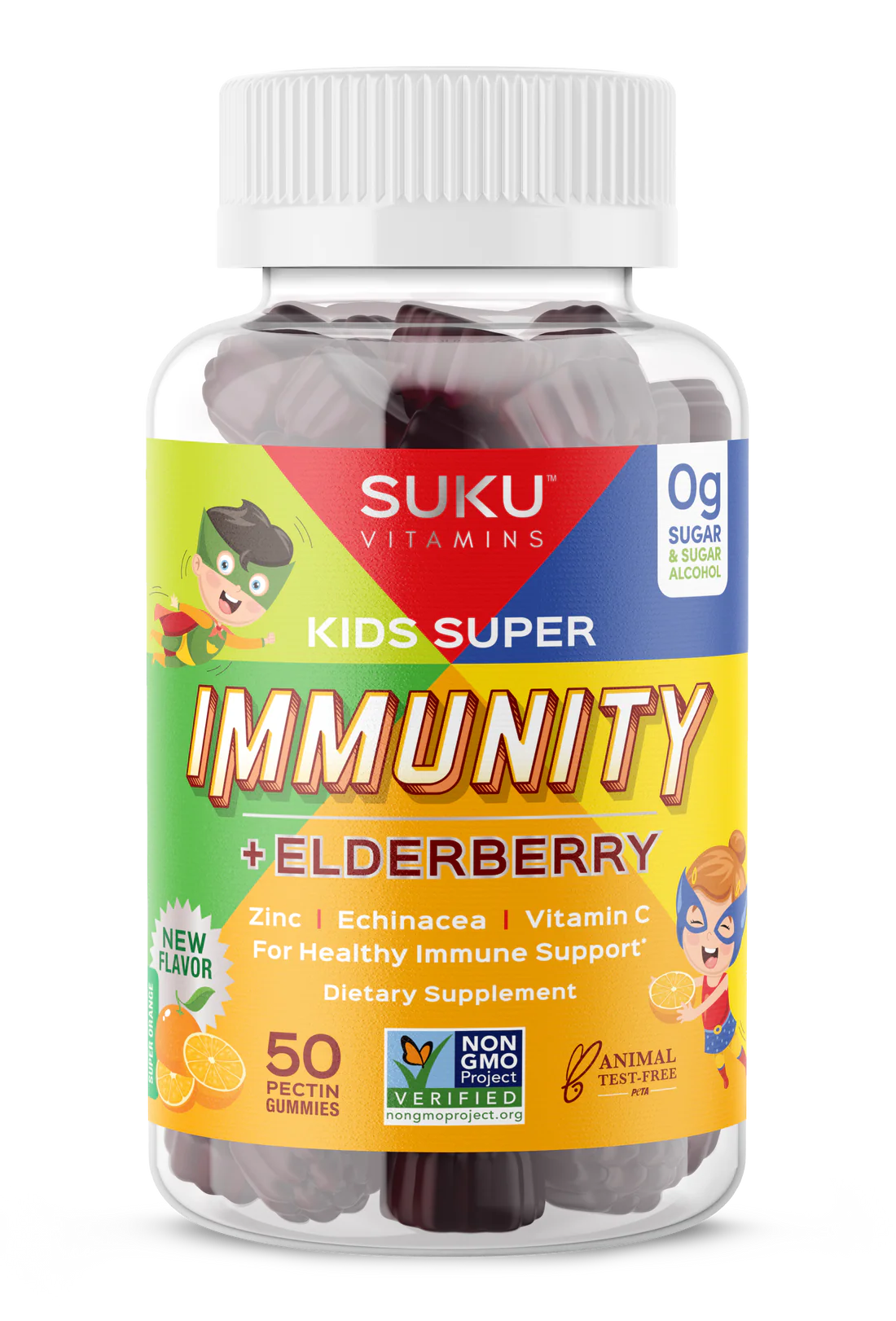 Suku Kids Super Immunity 50 Gummies