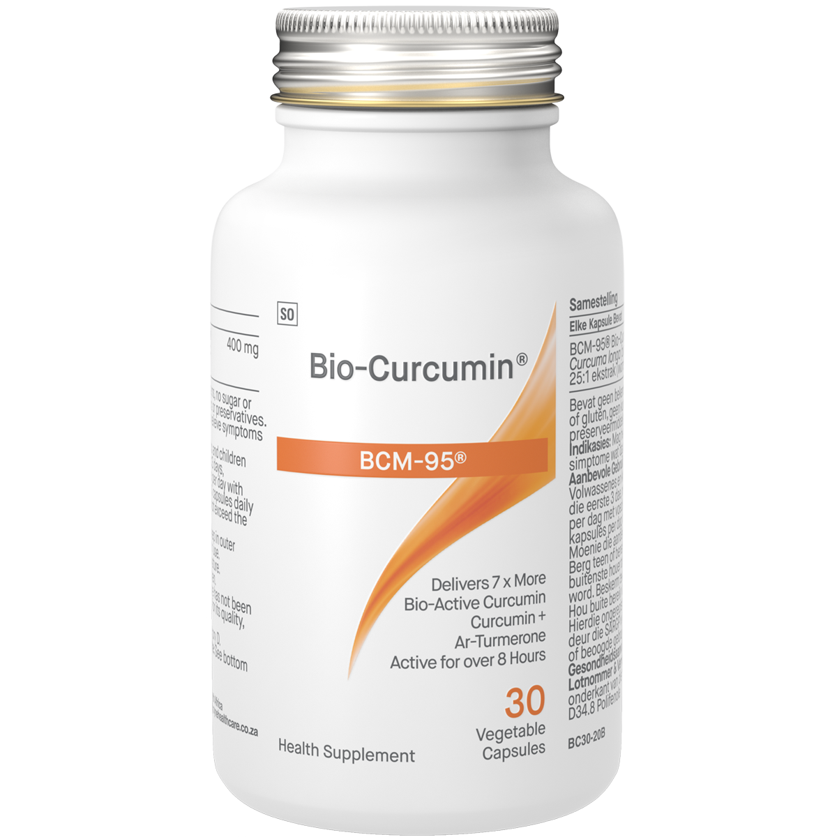 Coyne Bio Active Curcurmin BCM-95 400mg 30 Vegetable Capsules