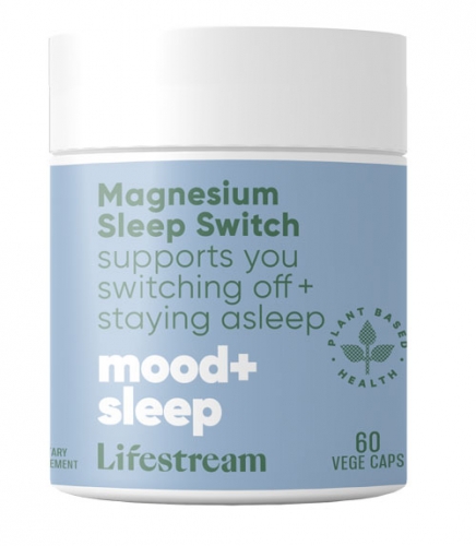 Lifestream Magnesium Sleep Switch 60 Vegetable Capsules