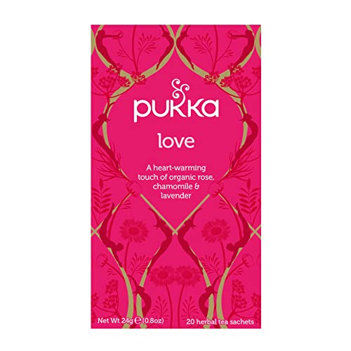 Pukka Love Organic 20 Herbal Tea Sachets