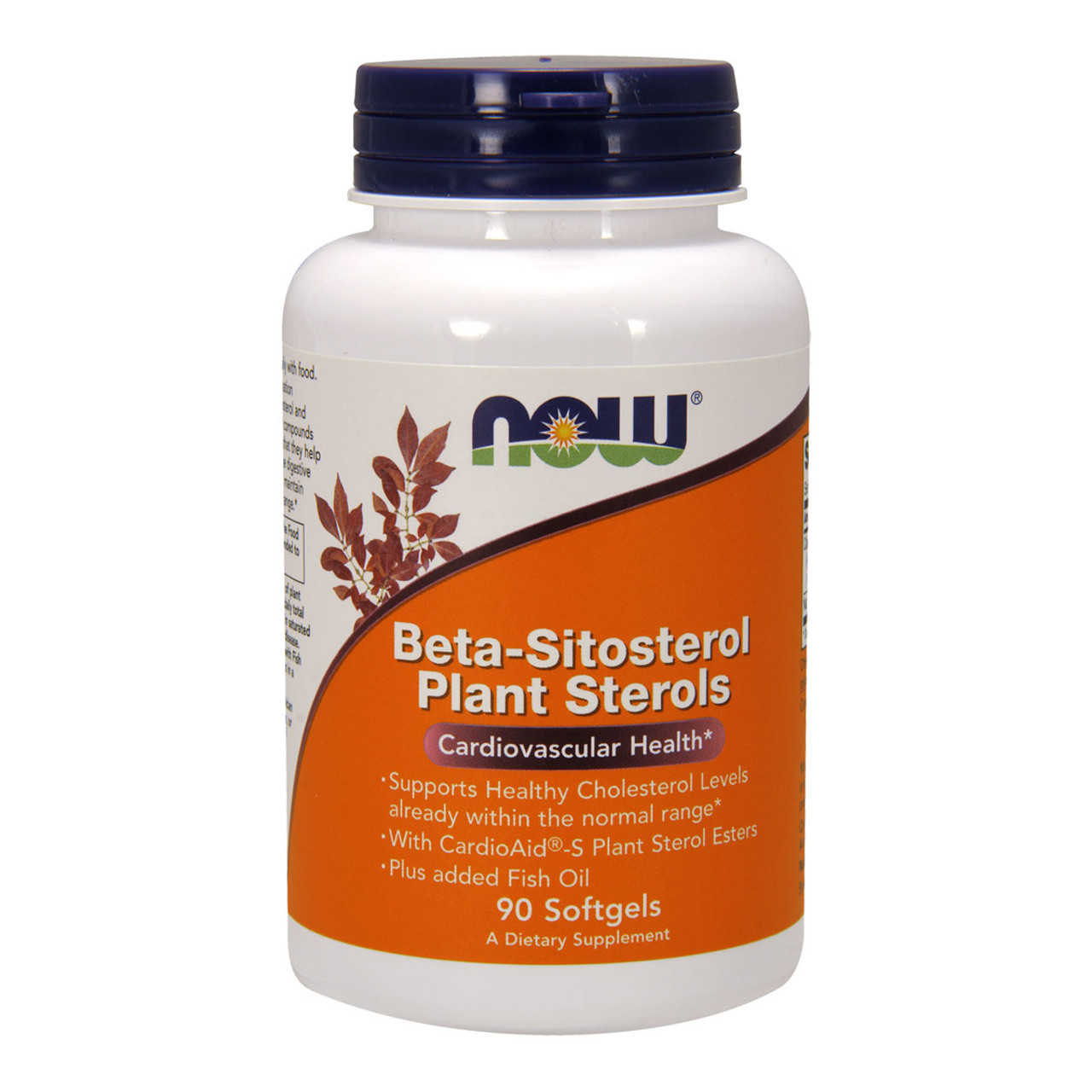 Now Beta-Sitosterol Plant Sterols 90 softgels