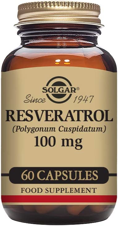 Solgar Resveratrol 60 Vegetable Capsules 