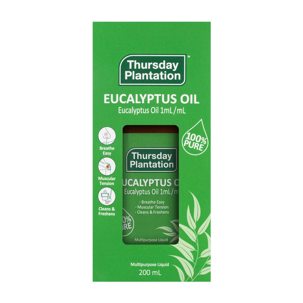 Thursday Plantation Eucalyptus Oil 100% Pure 200ml