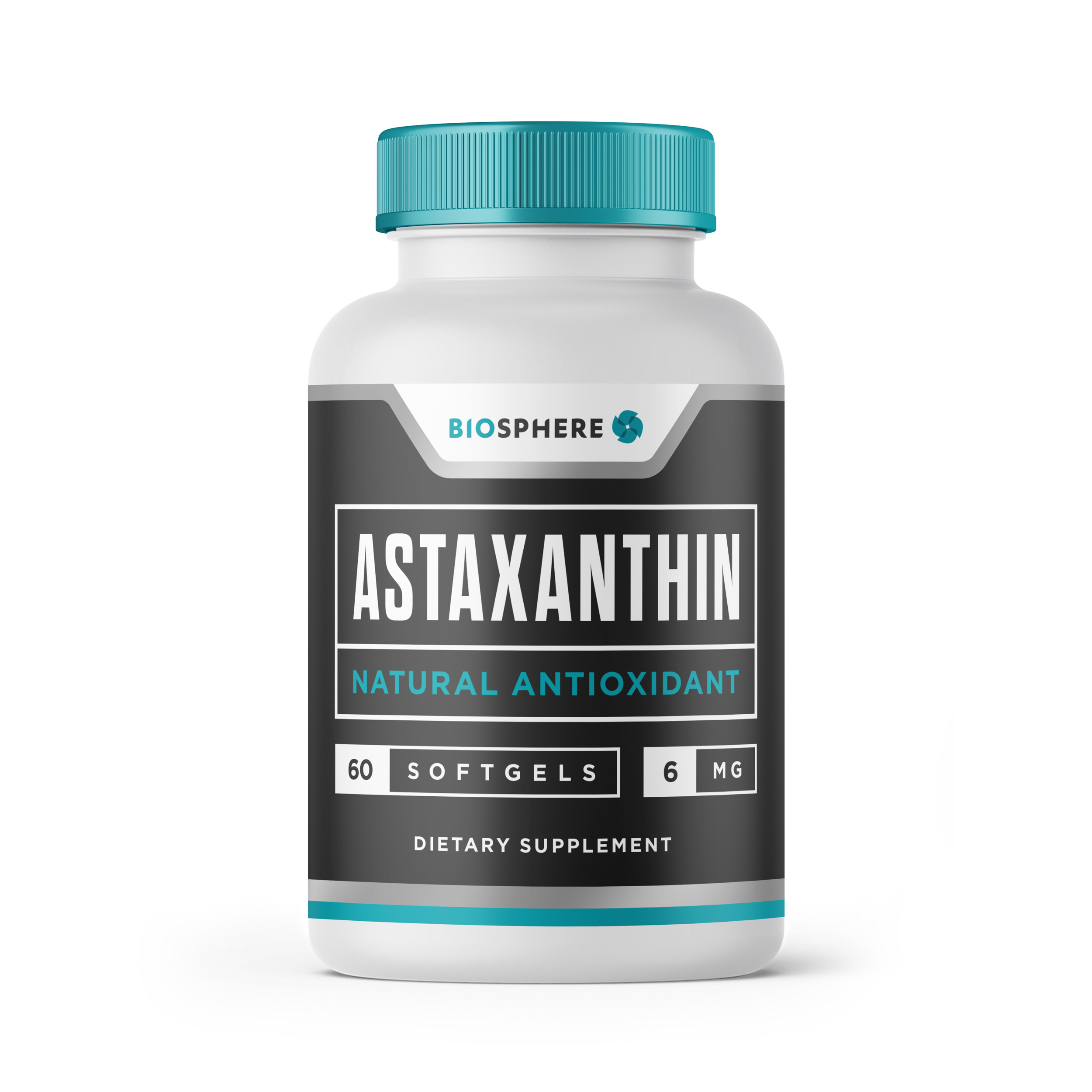 Biosphere Natural Antioxidant Astaxanthin 60 Soft gels 
