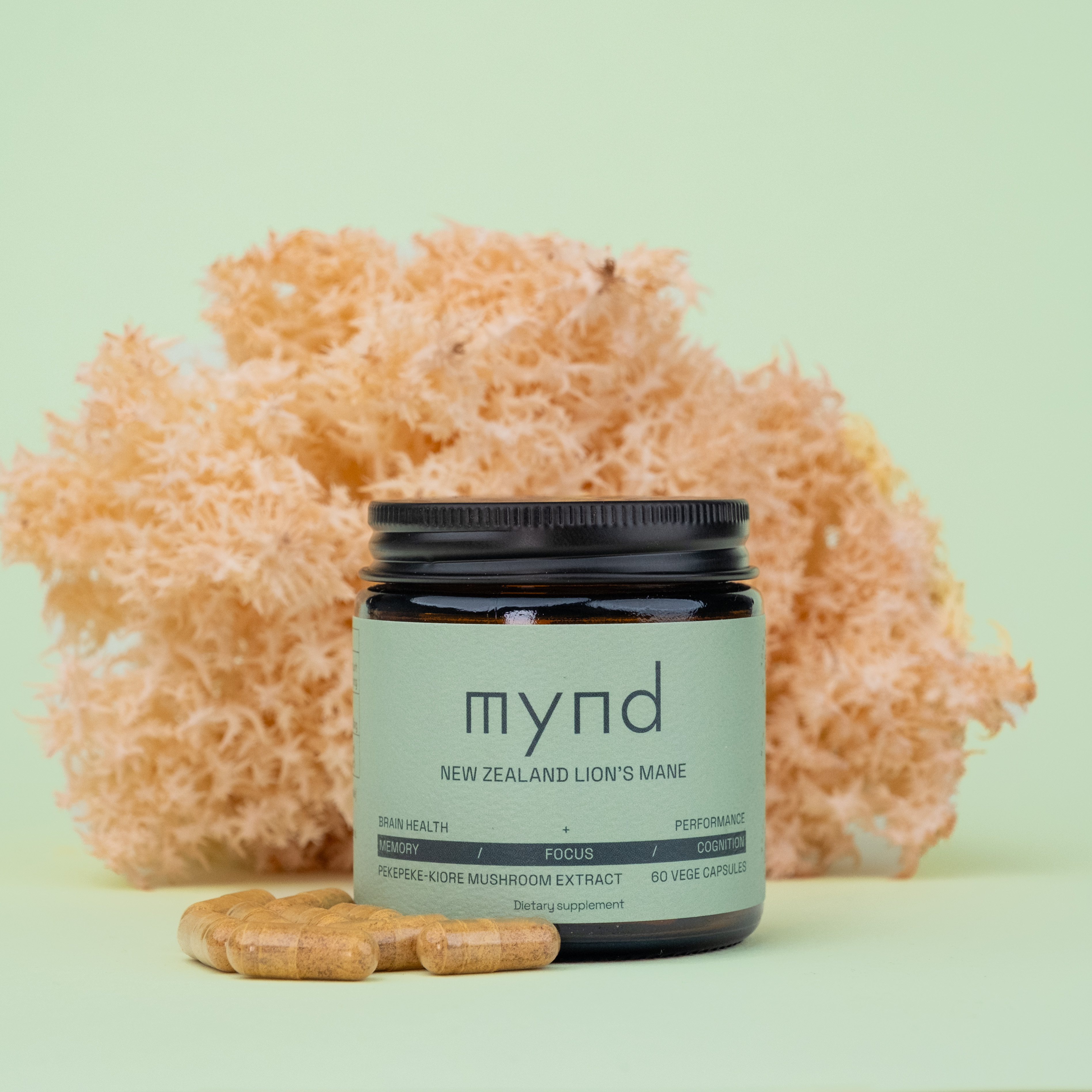 MYND NZ Lions Mane 60 Capsules