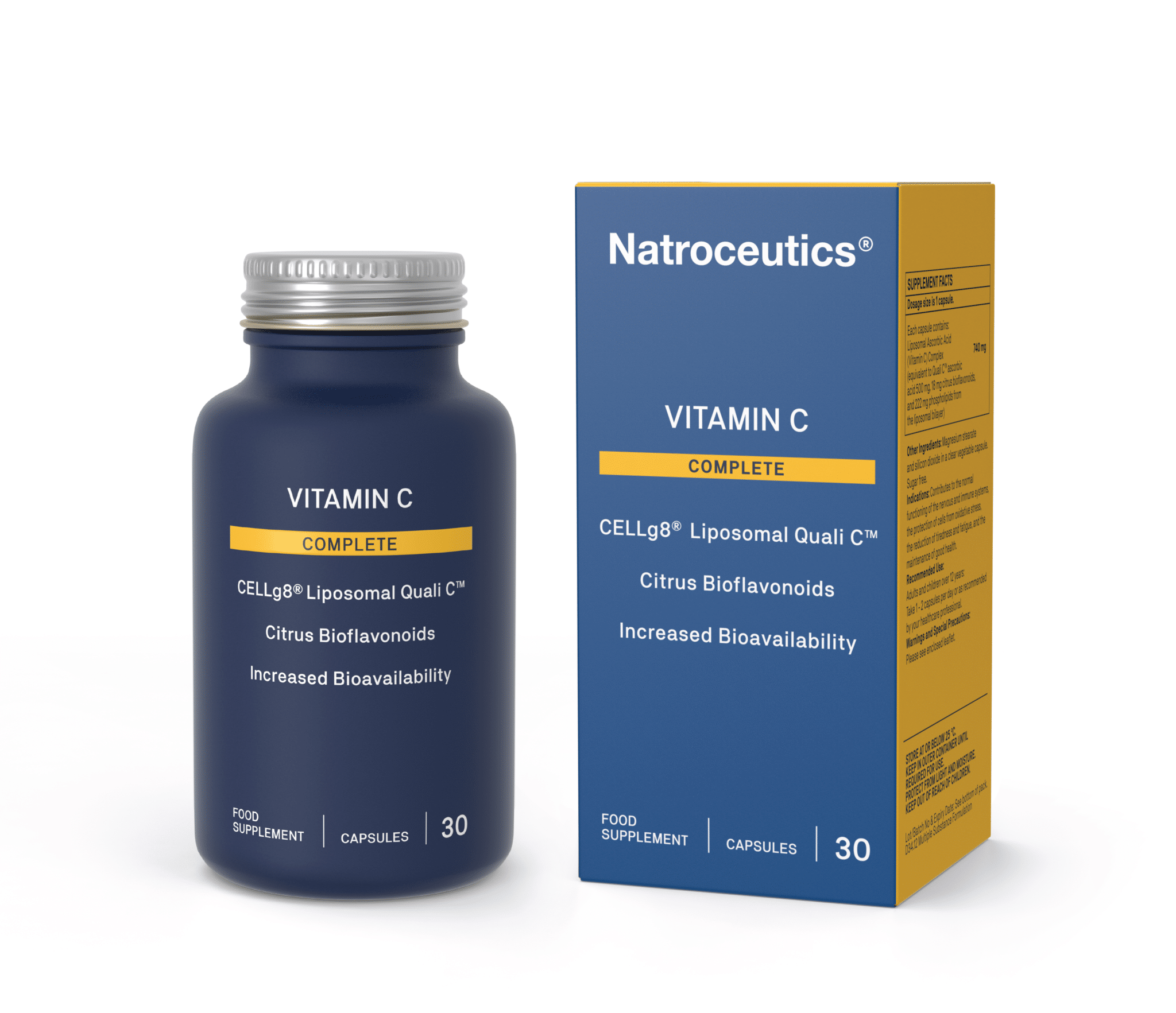Natroceutics Vitamin C Complete Liposomal 30 Capsules