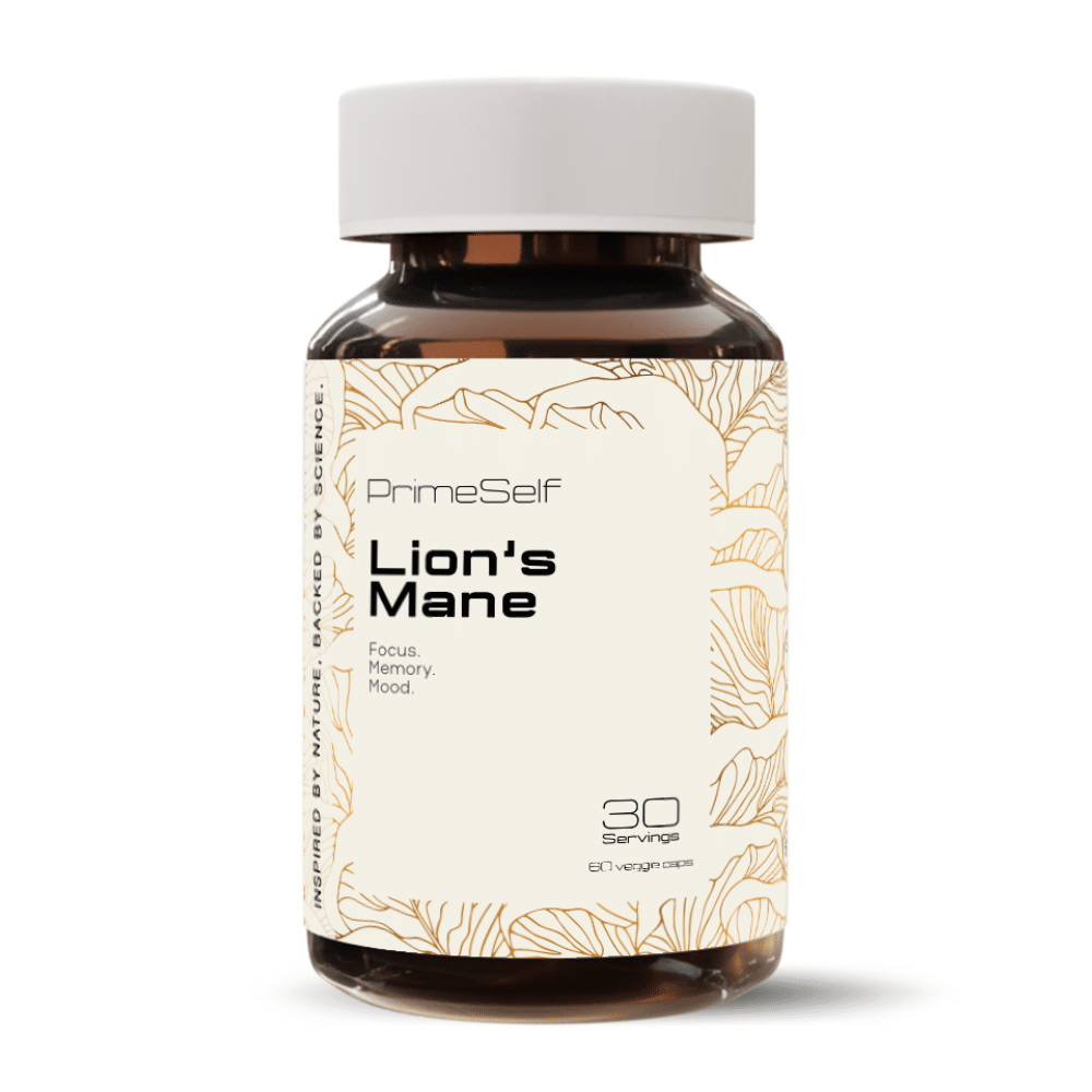 PrimeSelf Lions Mane Organic 60 Vcaps