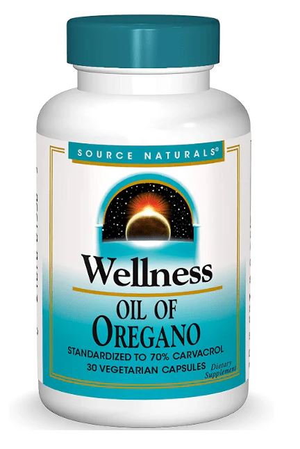 SOURCE NATURALS OREGANO OIL 30 VEGE CAPS
