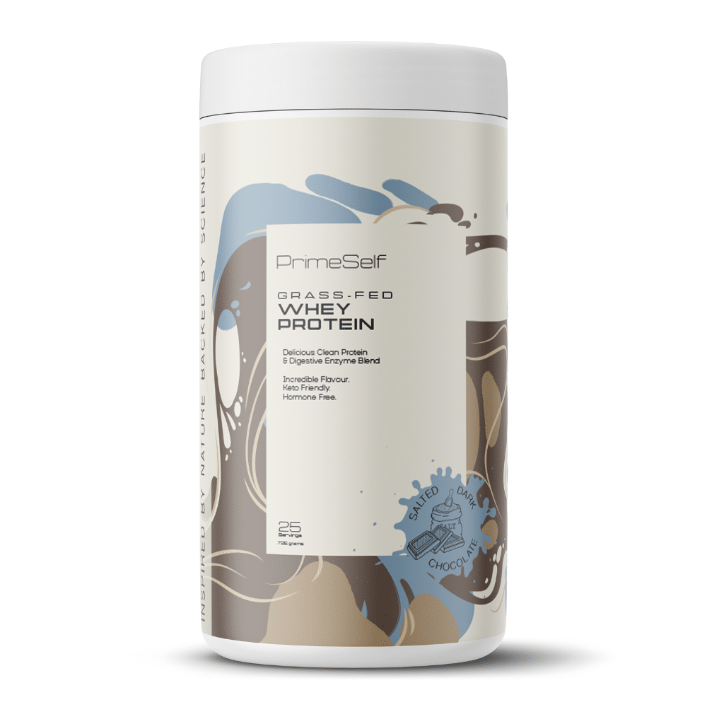 Primeself Whey Protein Grass Fed Dark Chocolate 725g