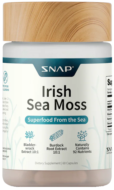Snap Irish Sea Moss 60 Capsules